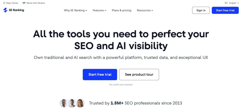 SE Ranking – The Perfect Balance of Price and AI Visibility